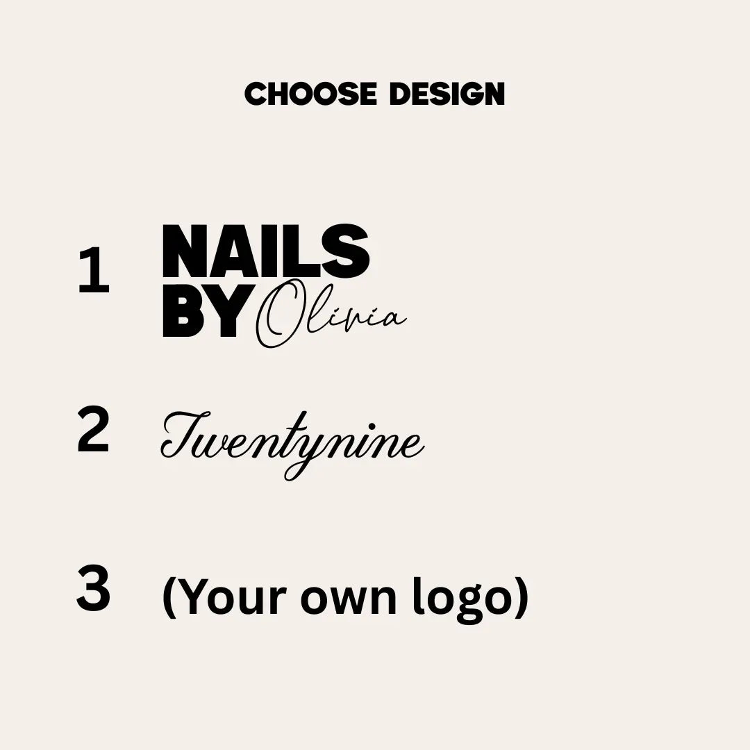 Custom Press On Nail Packaging Case Custom Nail Business Packaging Personalized Nail Case with Business Name Press On Nail Storage Box Twentynine Luxury