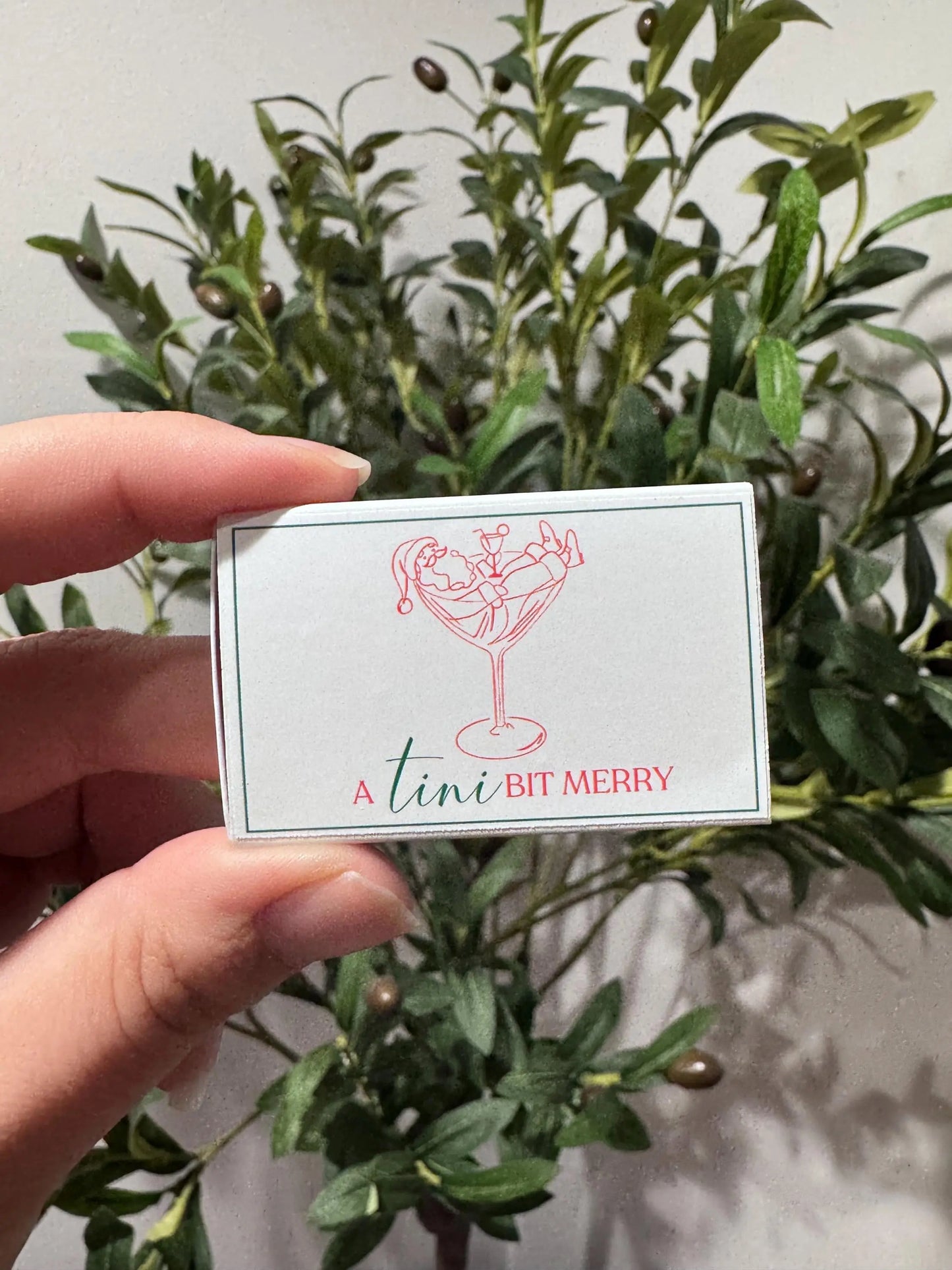 A Tini Bit Merry Matchboxes – Custom Christmas Party & Holiday Favors Twentynine Luxury