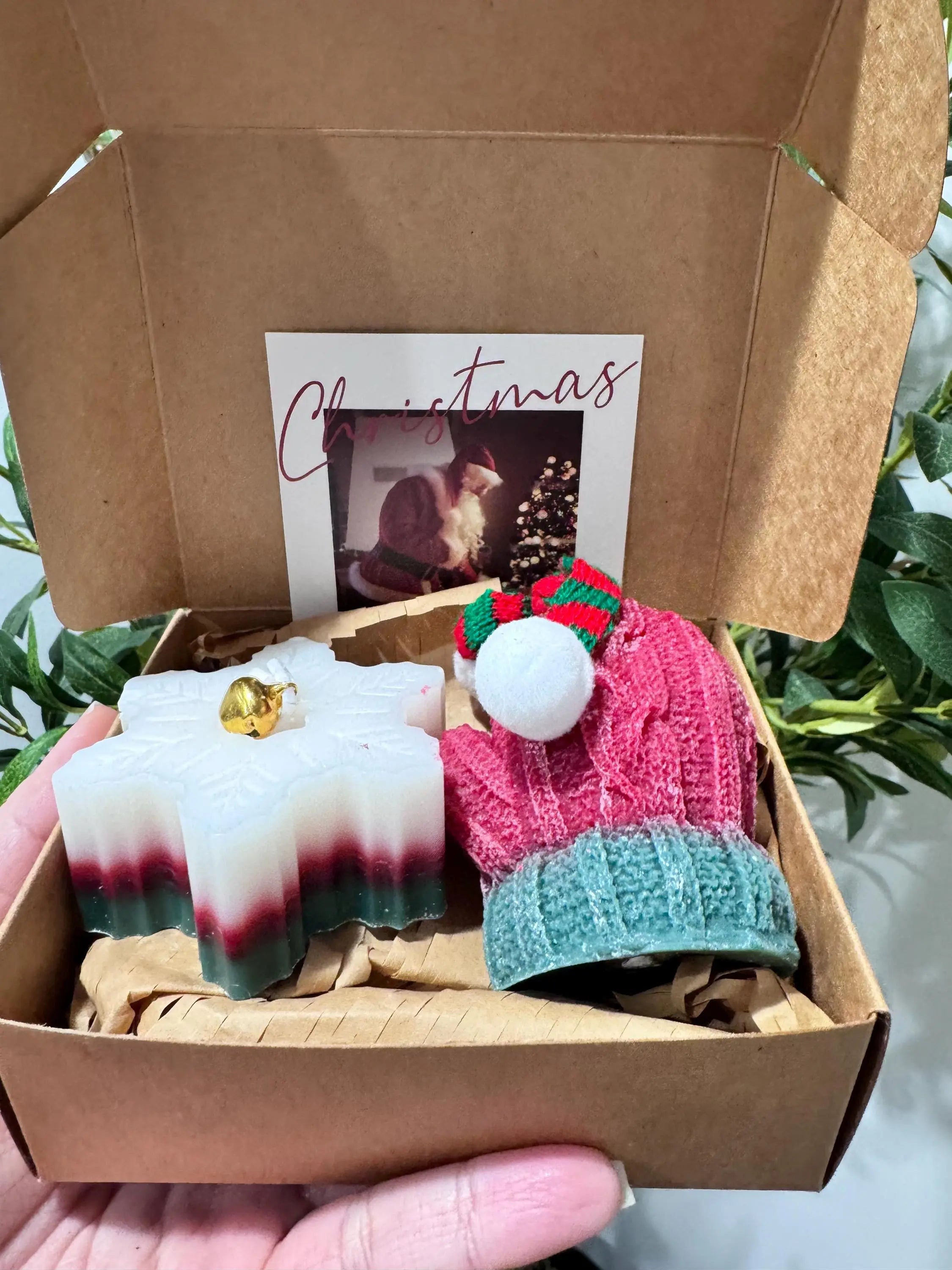 Mitten & Snowflake Candle Gift Set – Christmas Scented Candles & Holiday Gift Box Twentynine Luxury