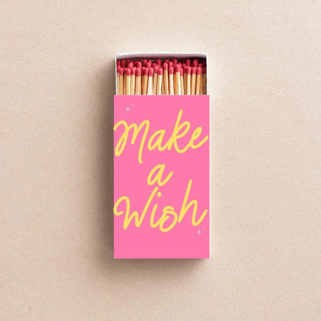 Make a Wish Matchboxes – Custom Birthday Party Favors & Celebration Keepsake Twentynine Luxury