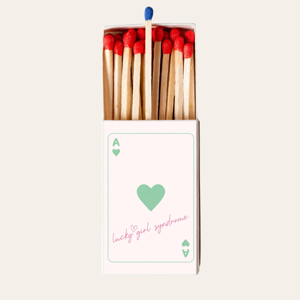 Lucky Girl Syndrome Matchboxes – Ace of Hearts Party & Wedding Favors Twentynine Luxury
