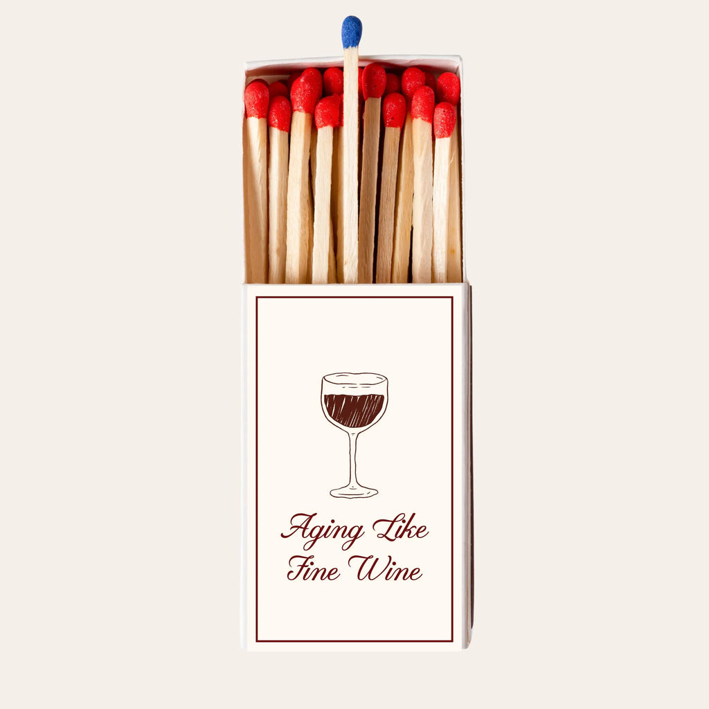 Aging Like Fine Wine Matchboxes Birthday Party Favors Wine Themed Birthday Custom Matchboxes Elegant Milestone Birthday Gifts Twentynine Luxury