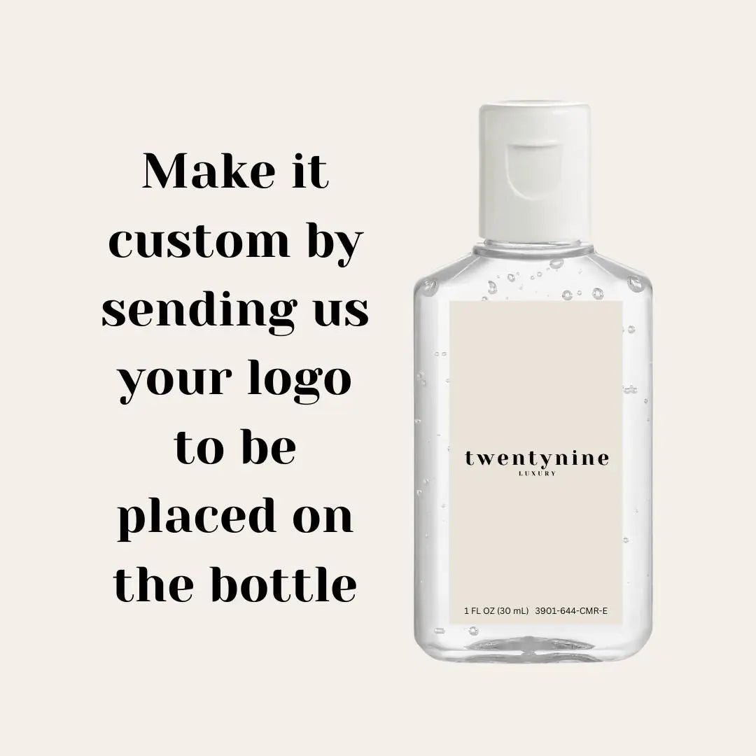 Hand Sanitizer with Custom Labels – Personalized Sanitizer Bottles Twentynine Luxury