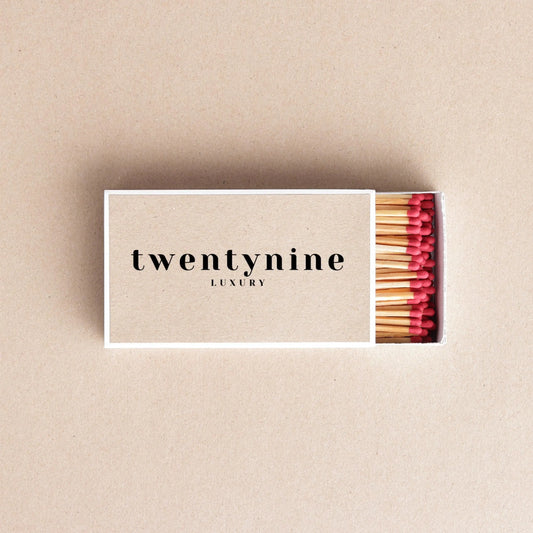 Custom Matchboxes Custom Matchboxes Favors Custom Wedding Favors Party Favors Twentynine Luxury