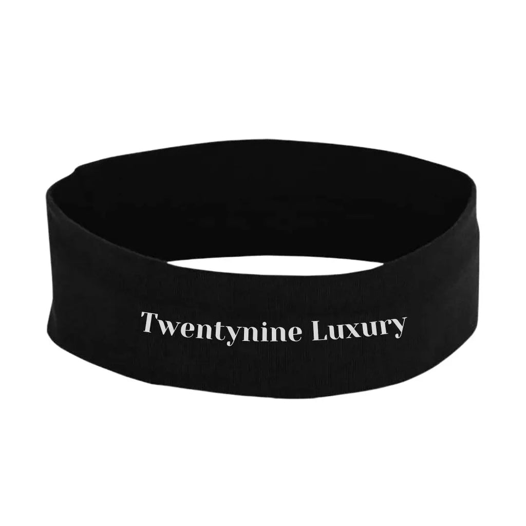 Custom Logo Headbands Custom Black Headbands Twentynine Luxury