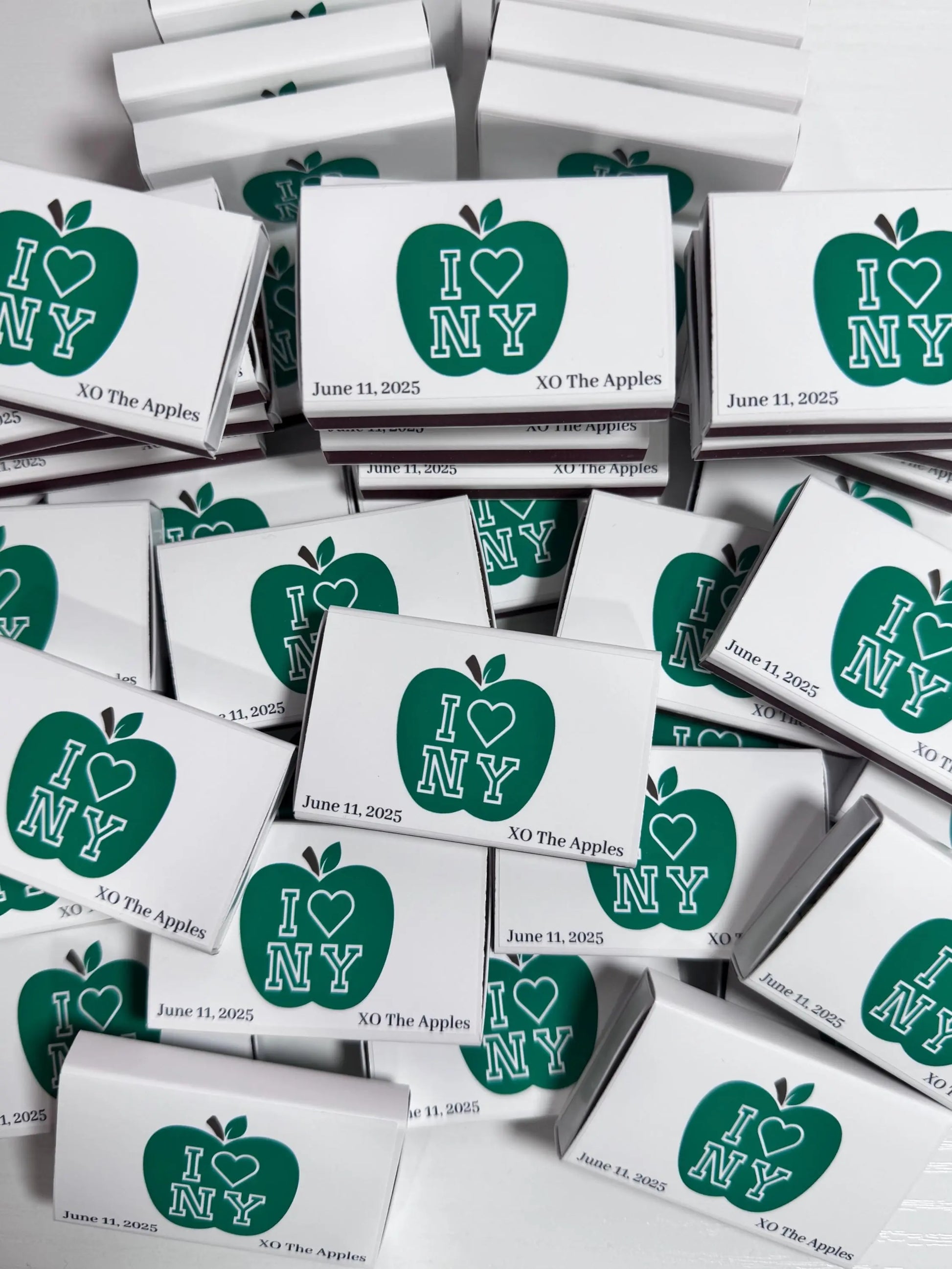 Custom New York Matchboxes NYC Wedding Favors, MetroCard, I Love NY Designs, Personalized Event Matches, Unique Party Souvenirs Twentynine Luxury