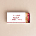 A Very Merry Christmas Matchboxes – Holiday Party Favors & Table Decor Twentynine Luxury