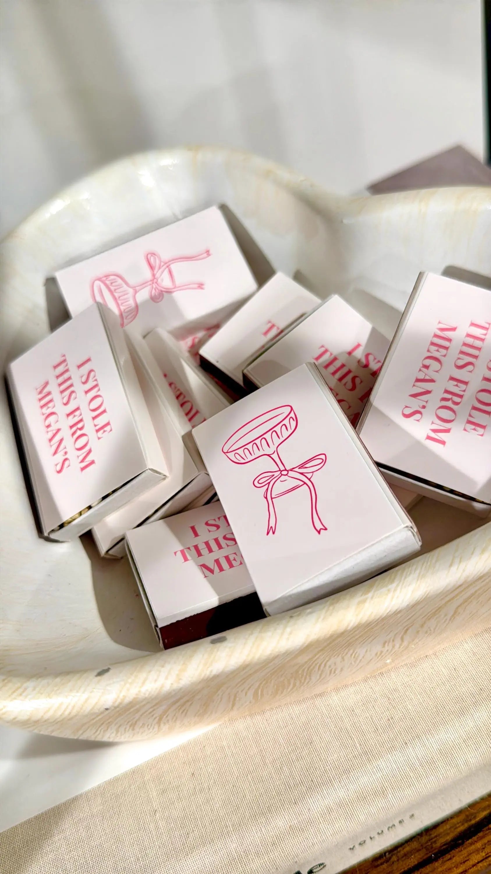 I Stole This From ___ Matchboxes – Custom Funny Party & Wedding Favors Twentynine Luxury