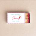 Our Little Cherry On Top Matchboxes – Custom Baby Shower & Gender Reveal Favors Twentynine Luxury