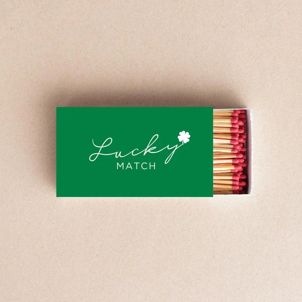 St. Patrick’s Day Matchbox Party Favors Irish Party Decor & Bar Cart Accessories Twentynine Luxury