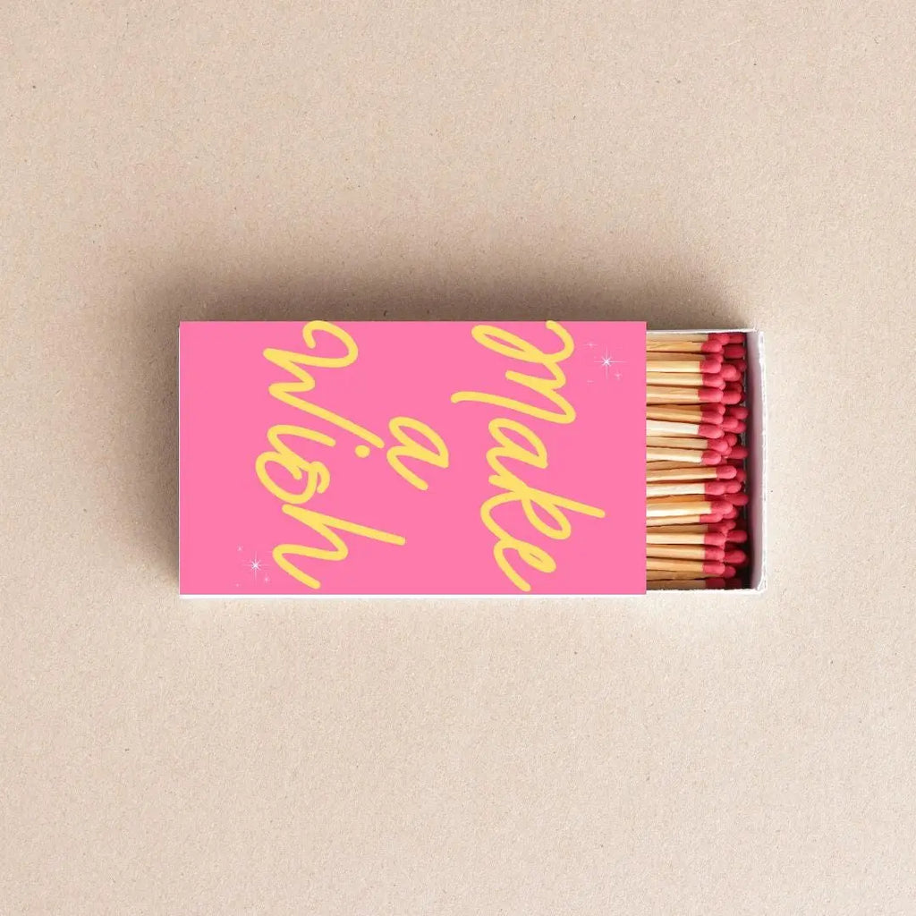 Make a Wish Matchboxes – Custom Birthday Party Favors & Celebration Keepsake Twentynine Luxury