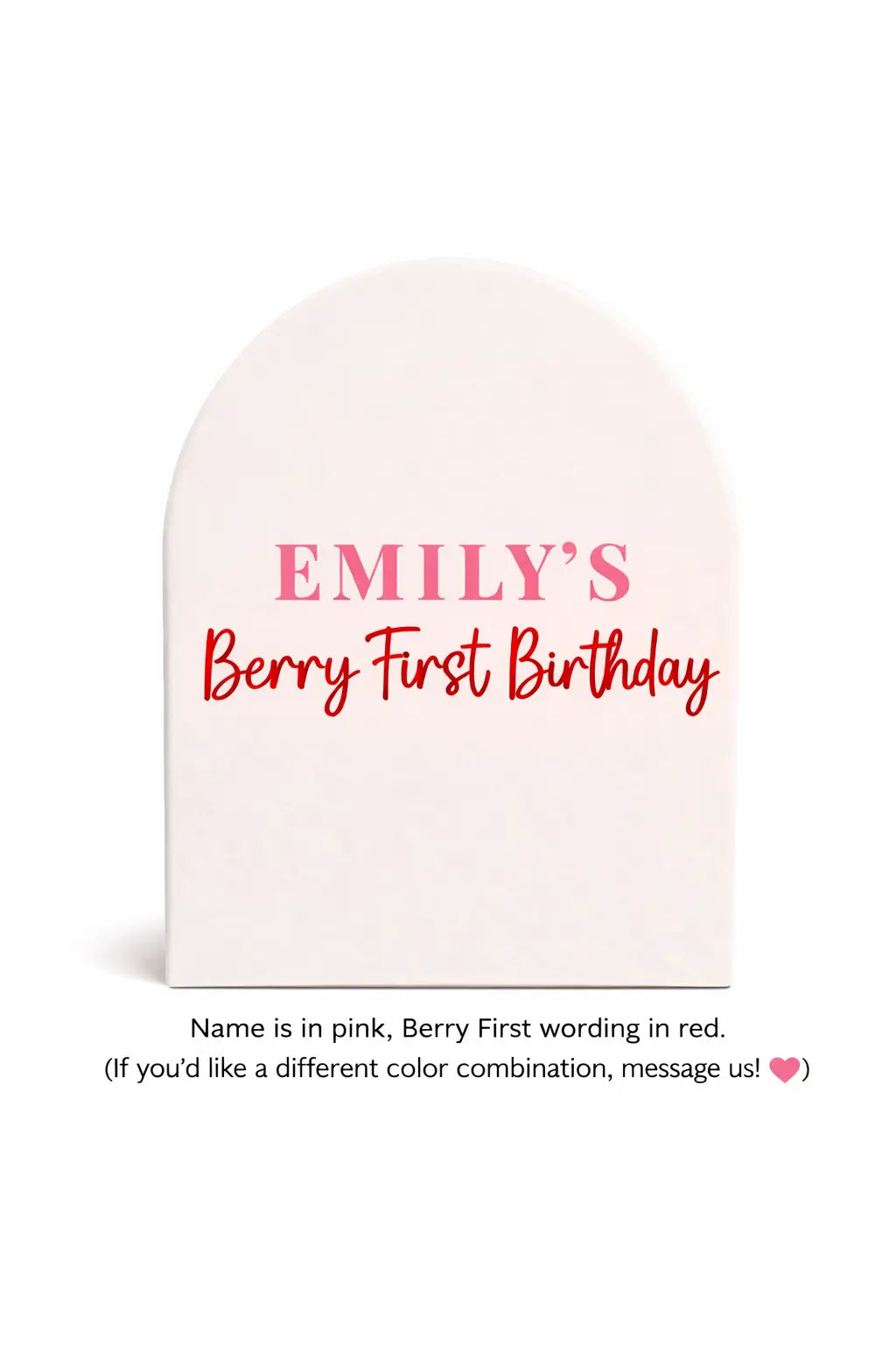 Berry First Birthday Arch Sign Strawberry First Birthday Backdrop Custom Name Birthday Sign 1st Birthday Party Decor Girl Twentynine Luxury