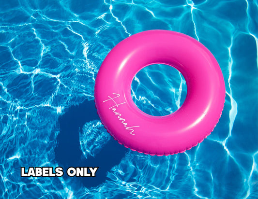 Pool Float Labels Pool Float Decal Summer Labels Bridal Labels | LABELS ONLY | Twentynine Luxury