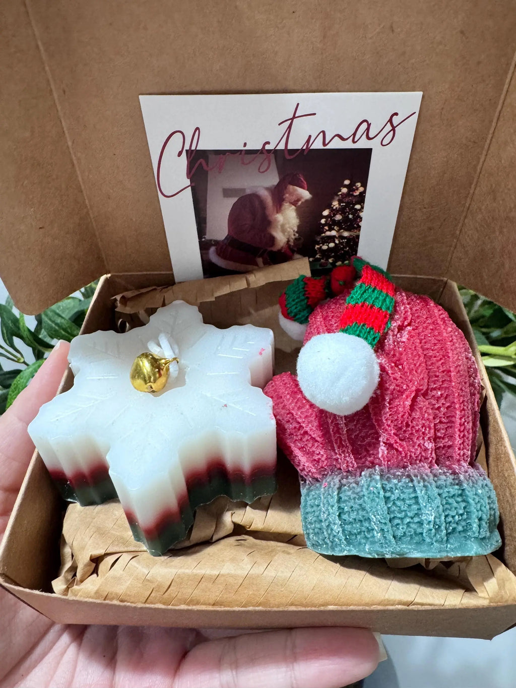 Mitten & Snowflake Candle Gift Set – Christmas Scented Candles & Holiday Gift Box Twentynine Luxury