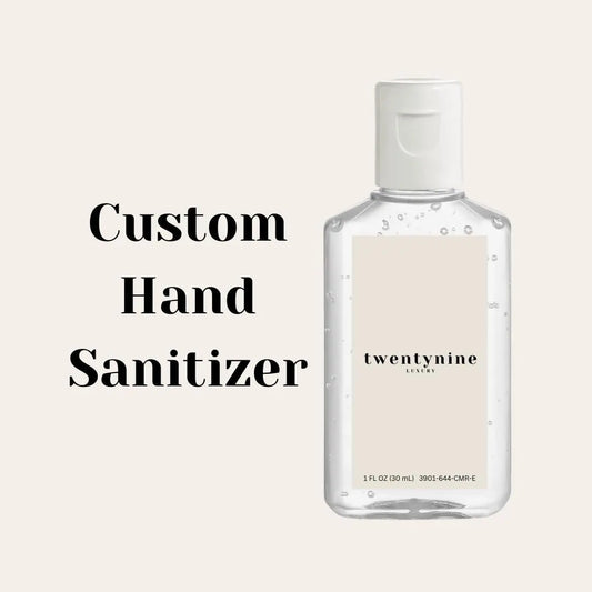 Hand Sanitizer with Custom Labels – Personalized Sanitizer Bottles Twentynine Luxury