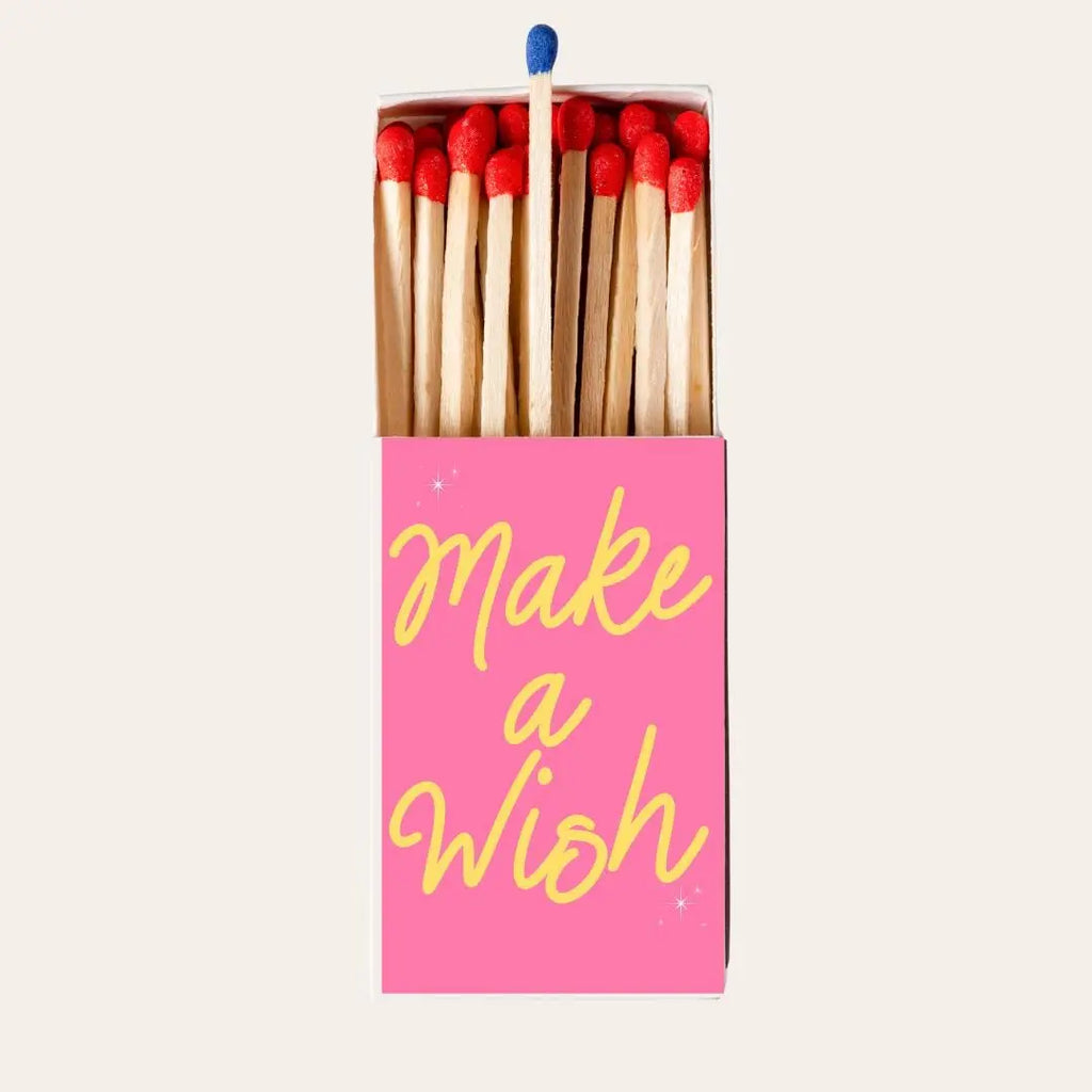 Make a Wish Matchboxes – Custom Birthday Party Favors & Celebration Keepsake Twentynine Luxury