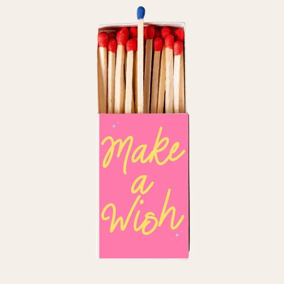 Make a Wish Matchboxes – Custom Birthday Party Favors & Celebration Keepsake Twentynine Luxury