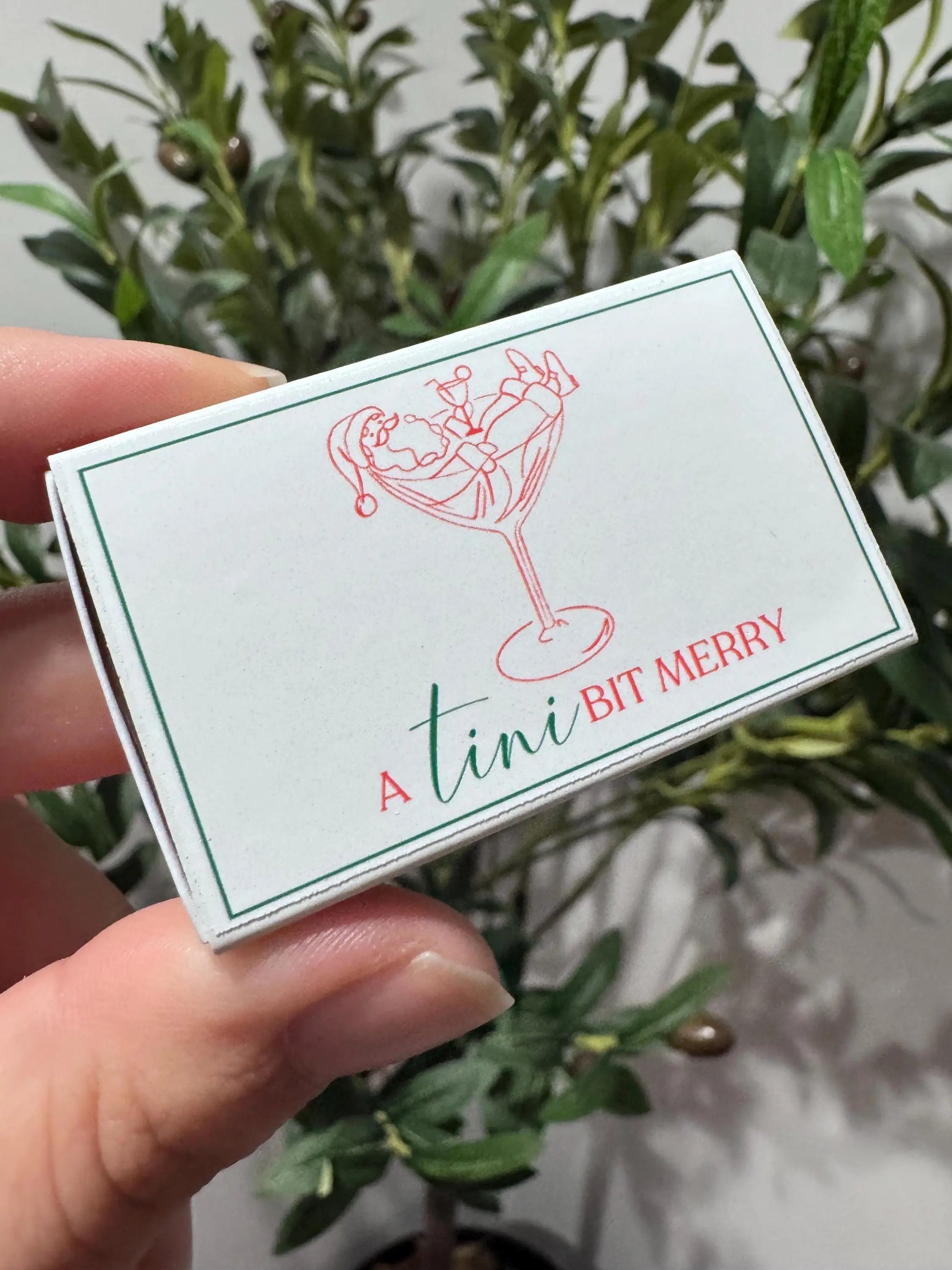 A Tini Bit Merry Matchboxes – Custom Christmas Party & Holiday Favors Twentynine Luxury