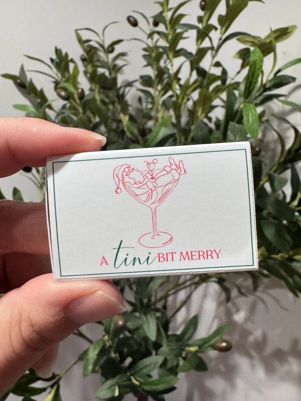 A Tini Bit Merry Matchboxes – Custom Christmas Party & Holiday Favors Twentynine Luxury