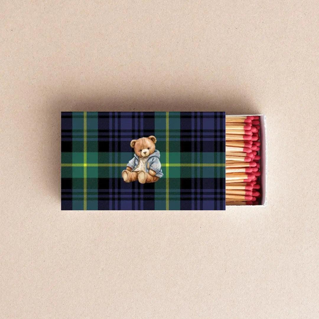 Teddy Bear Matchboxes – Custom Baby Shower Favors & Personalized Matches Twentynine Luxury