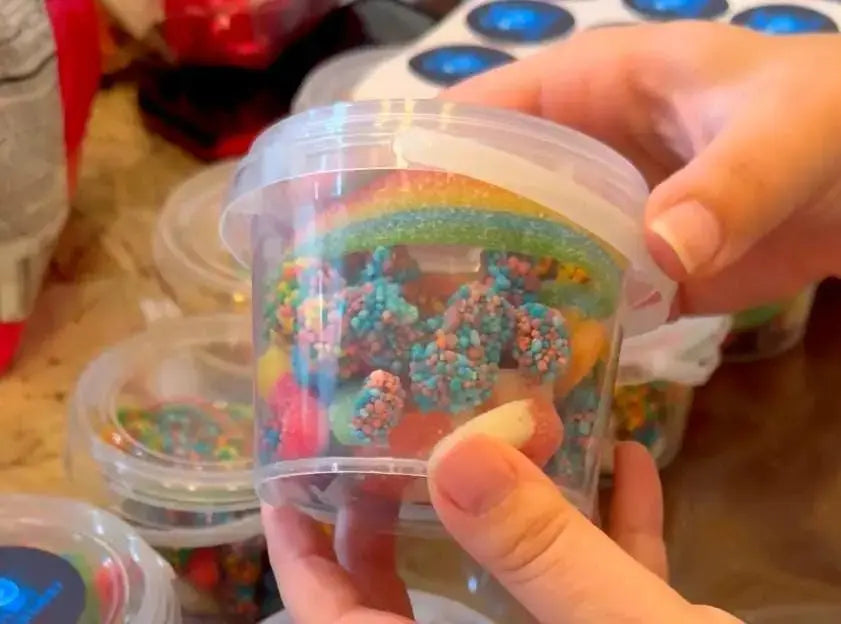 Custom Candy Party Favor Buckets Personalized Birthday Candy Cups Sour Candy Party Favors Sweet 16 Kids & Teen Parties Twentynine Luxury