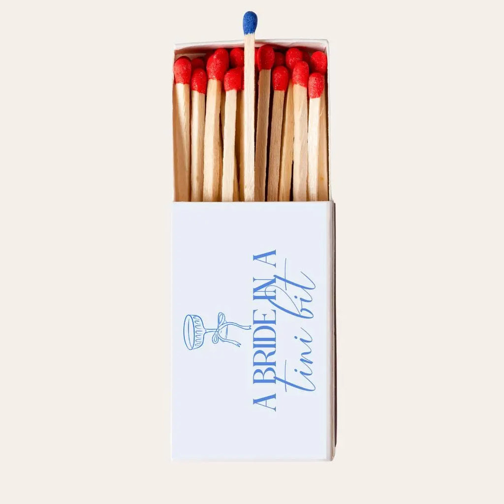 A Bride In A Tini Bit Matchboxes – Custom Wedding & Bachelorette Party Favors Twentynine Luxury