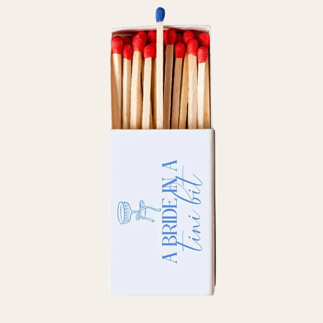 A Bride In A Tini Bit Matchboxes – Custom Wedding & Bachelorette Party Favors Twentynine Luxury