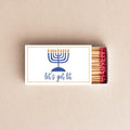 Let’s Get Lit Hanukkah Matchboxes Menorah Candle Matches, Jewish Holiday Favors & Festival of Lights Décor Twentynine Luxury