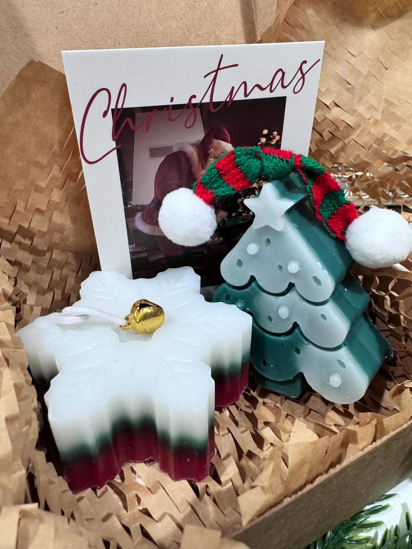Snowflake & Christmas Tree Candle Gift Set – Christmas Scented Candles & Holiday Gift Box Twentynine Luxury