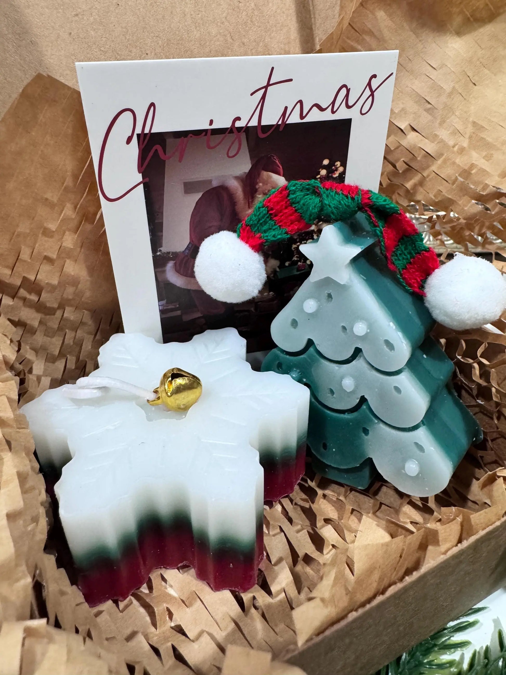 Snowflake & Christmas Tree Candle Gift Set – Christmas Scented Candles & Holiday Gift Box Twentynine Luxury