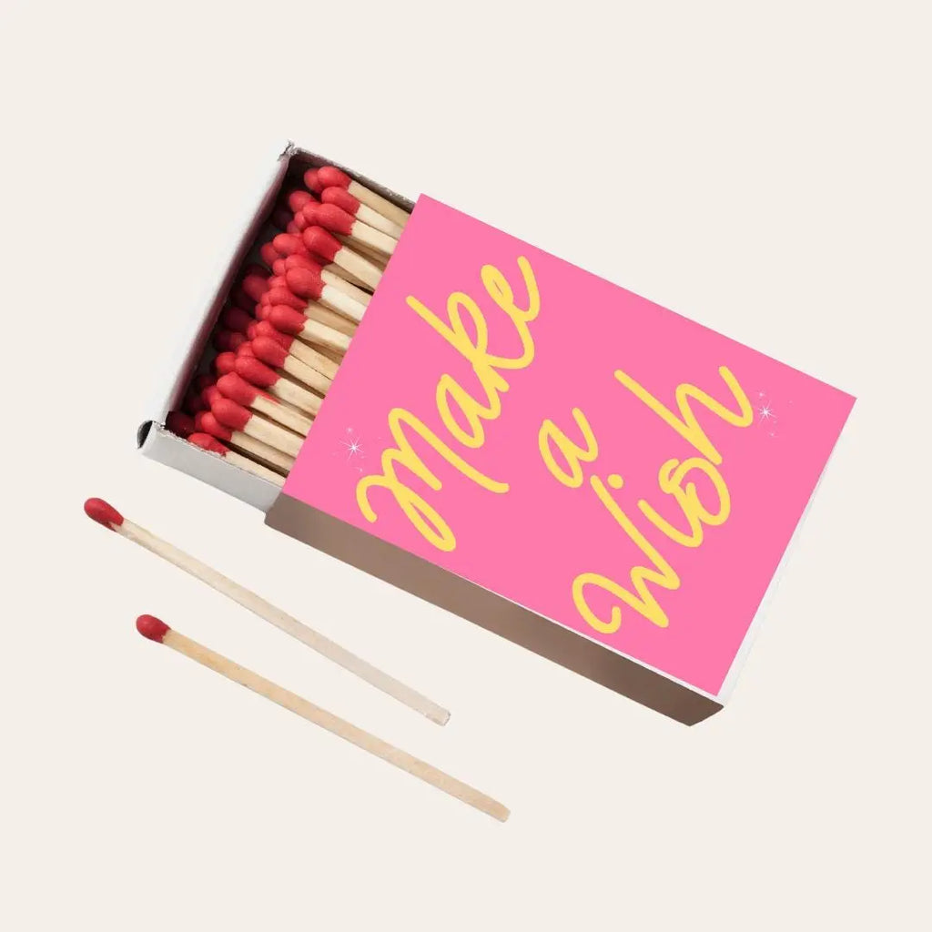 Make a Wish Matchboxes – Custom Birthday Party Favors & Celebration Keepsake Twentynine Luxury