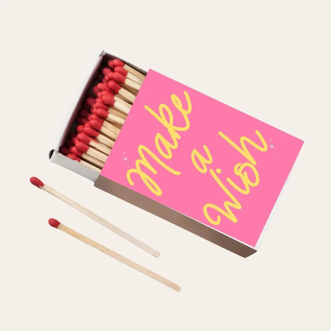 Make a Wish Matchboxes – Custom Birthday Party Favors & Celebration Keepsake Twentynine Luxury